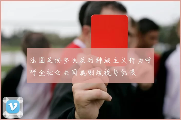 法国足协坚决反对种族主义行为呼吁全社会共同抵制歧视与仇恨