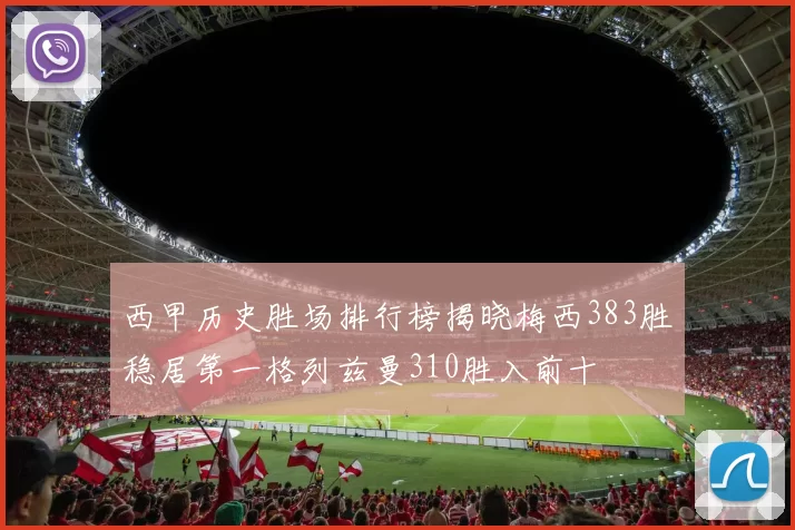 西甲历史胜场排行榜揭晓梅西383胜稳居第一格列兹曼310胜入前十